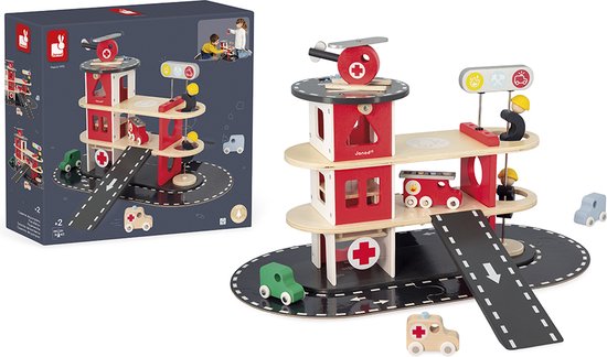 Tryco Houten Garage incl. Speeltjes TR-303024