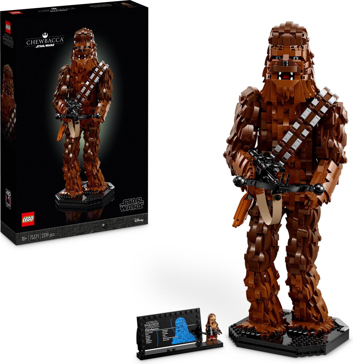 LEGO Star Wars Chewbacca Wookiee Set voor volwassenen - 75371 — afbeelding 16