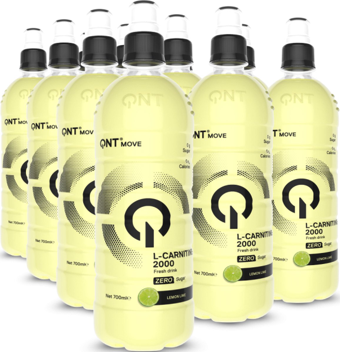 Goedkoopste QNT L-Carnitine Drink 2000mg 12x700ml Lemon/Lime