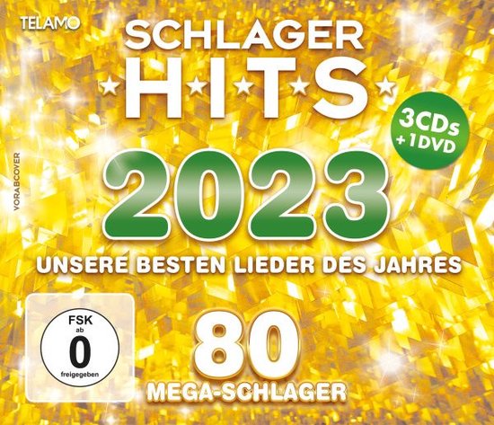 Schlager Hits 2023 - 3CD+DVD