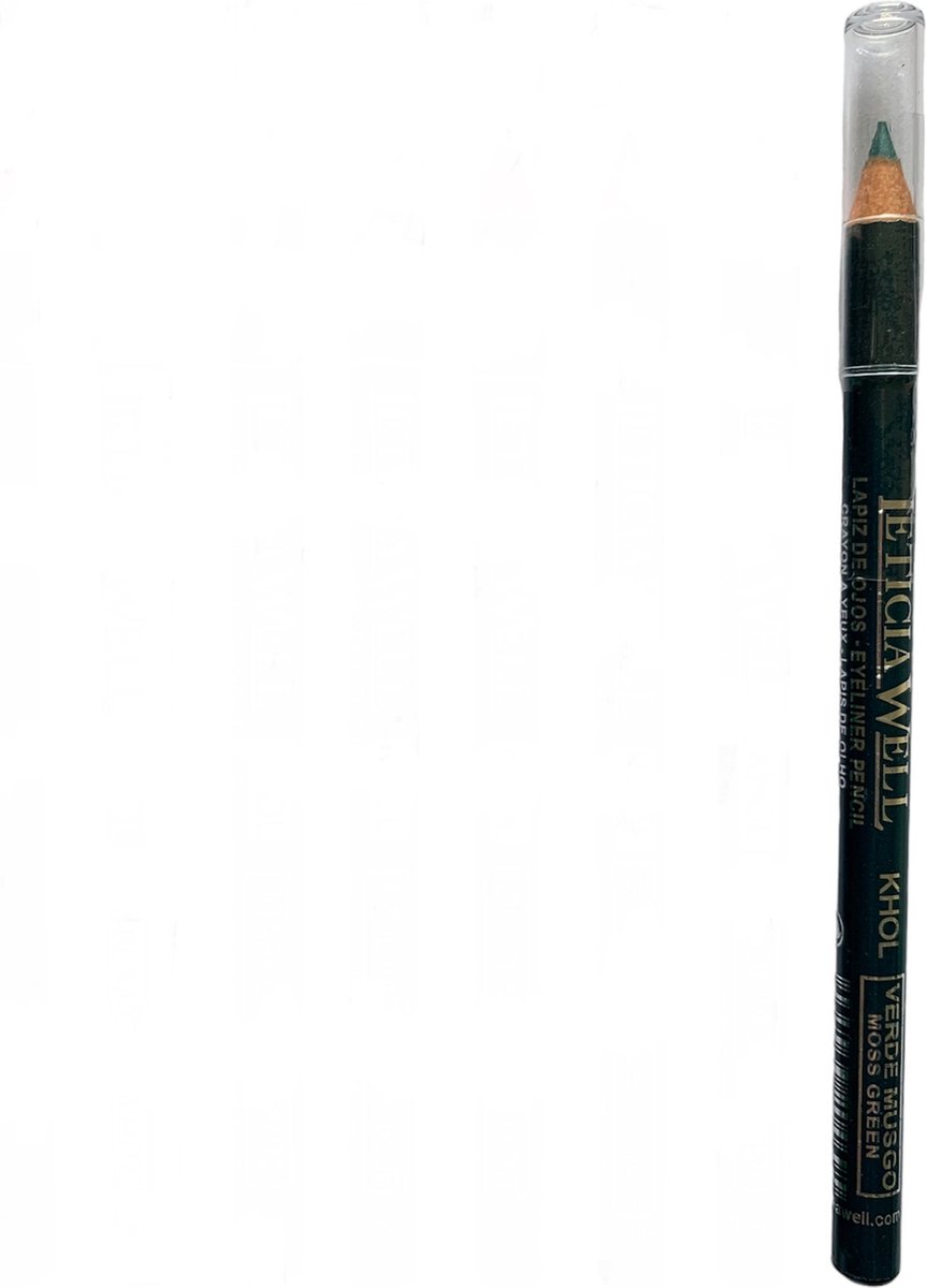 Leticia Well - Kohl / Kajal Oogpotlood / Eyeliner Pencil - Groen/Verde Musgo/Moss Green - Nummer 3008