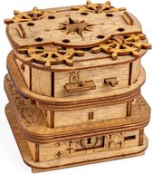 Moeilijke houten puzzel voor volwassenen - raadselbox - 60 / 120 min speelduur - 72 stuks