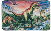 Vloerkleed - Speelkleed - T-rex - Dinosaurus - anti slip - 80 x 50 cm