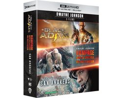 Black Adam + Rampage - Big Meets Bigger + San Andreas (4K Ultra HD Blu-ray)