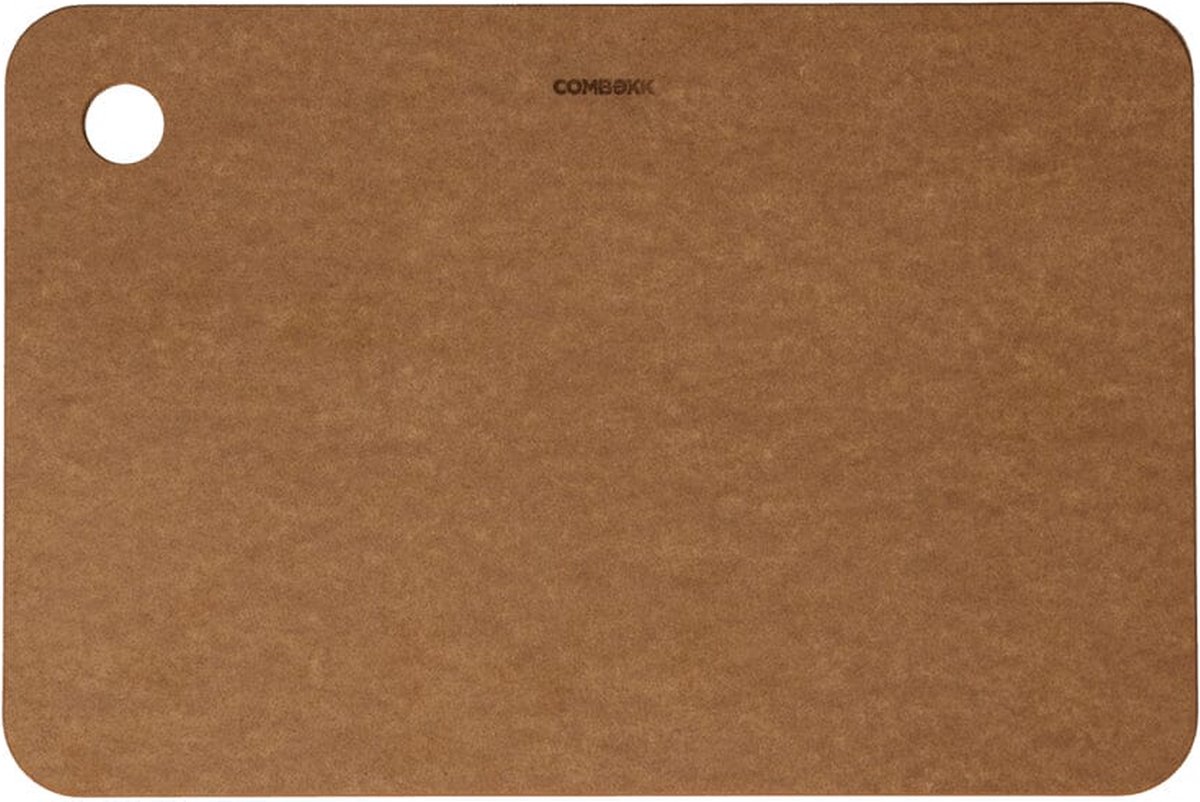 Combekk Snijplank - 100% Gerecycled - Microplasticvrij - Antibacterieel - Vaatwasserbestendig - 20 x 30cm - naturel