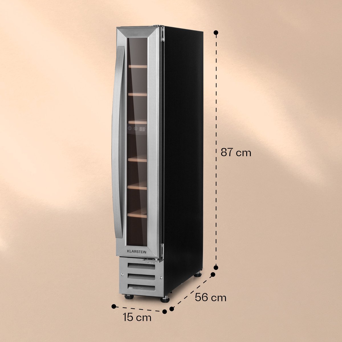 Klarstein Vinovilla 7 Built-In Uno Inbouw - Wijnkoelkast - afbeelding 3