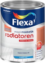 Flexa Mooi Makkelijk - Radiatoren Zijdeglans - Calm Colour 8 - 0,75l