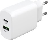 Adaptateur USB C - Chargeur Rapide 20W 2 Portes iPhone / Samsung / Huawei / Sony / Xiaomi Chargeur USB C - Adaptateur Chargeur USB