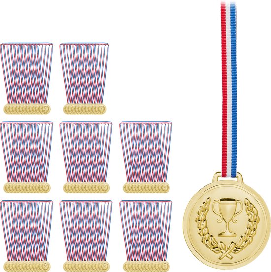 Ruban de Cou Noir et Or pour Médaille - Idéal pour vos récompenses