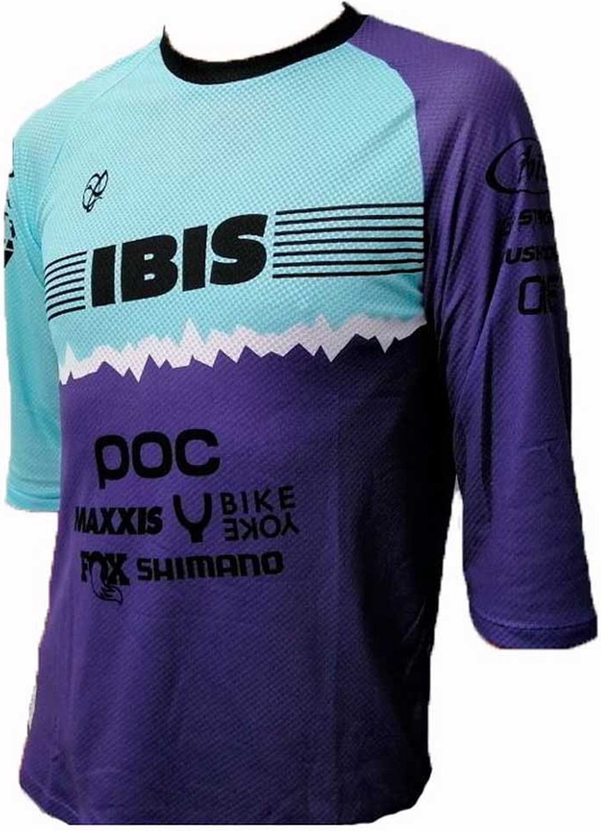Ibis 40th Retro By Poc T-shirt Met Korte Mouwen Paars XL Man