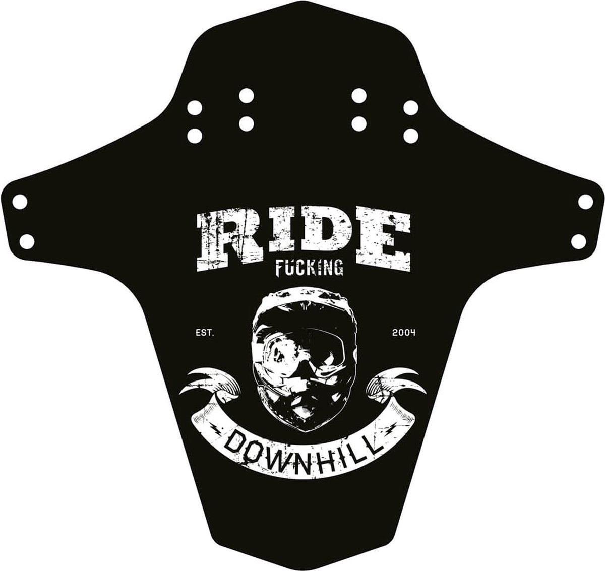 Reverse Components Mudfender Ride Fucking Downhill Spatbord Zwart