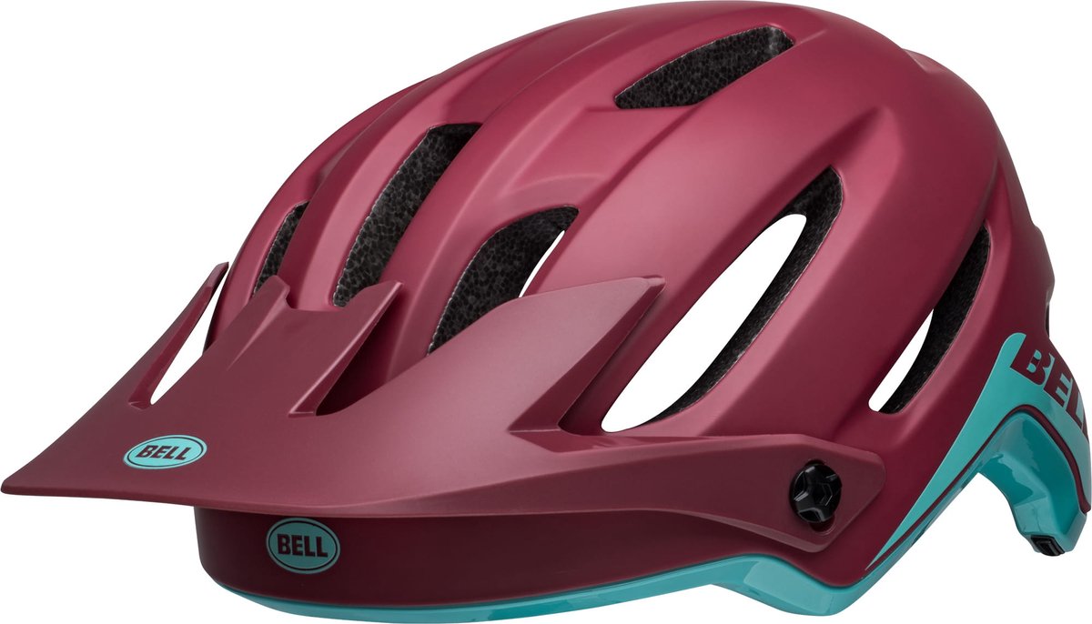 4FORTY MIPS® fietshelm - mat/glanzend baksteenrood/oceaan