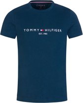 Tommy Hilfiger - Tommy Logo Tee - Dark Lakeside