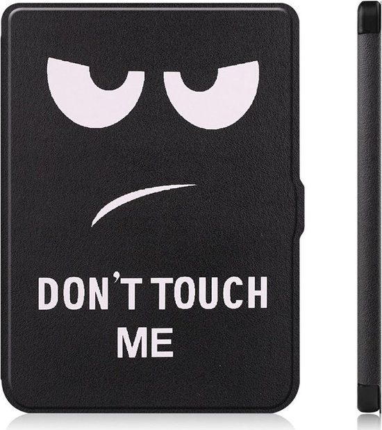 Kobo Nia eReader 6-inch (2020) Hoesje - Portemonnee Book Case - Don't Touch Me Print van Kobo — afbeelding 4
