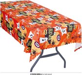 Fiestas Guirca - Tafelkleed Orange Halloween (177 x 134 cm) - Halloween - Halloween Decoratie - Halloween Versiering