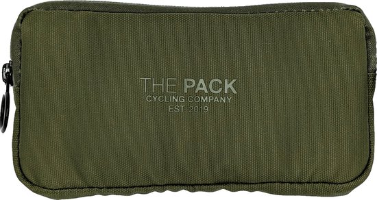 Étui The Pack Essentials Basic Vert | Portefeuille de Sport - Imperméable - Sac de rangement pour vélo - Compartiment téléphone