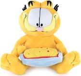 Garfield - Garfield avec lasagne - Peluche 28cm