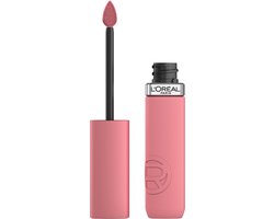 L'Oréal Paris Infaillible Matte Resistance lippenstift – Langhoudende Vloeibare Lipstick met een matte finish Verrijkt met Hyaluronzuur – Vegan – 200 Lipstick & Chill - 5ml
