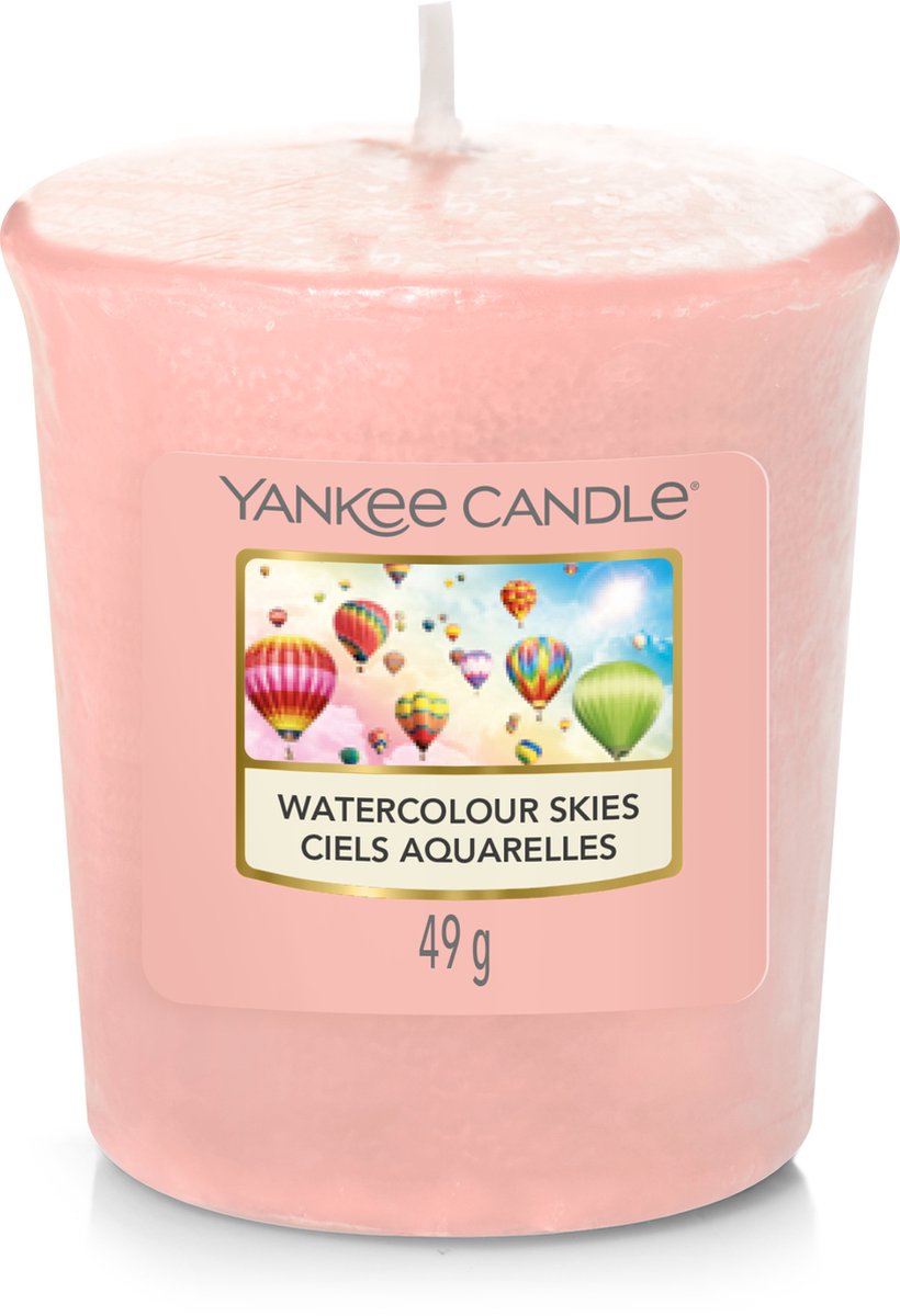 Yankee Candle Votive Watercolour Skies 4 stuks