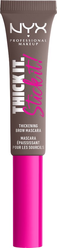 NYX Professional Makeup Thick It. Stick It! Brow Mascara - Cool Ash Brown - Wenkbrauwmascara - 7ml