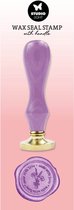 Lumière de studio • Essentials Tools Stamp de Cire avec poignée violet Made With Love