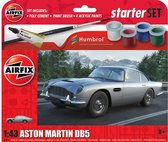 1:43 Airfix 55011 Aston Martin DB5 Car - Starter Set Plastic Modelbouwpakket