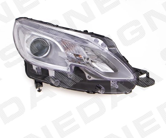 Koplamp Stofkap Voor Peugeot 2008 – Halogeen Grootlicht – Vervangende Kap 89045709 – TPE+ABS – Bestand Tegen -40°C Tot 120°C