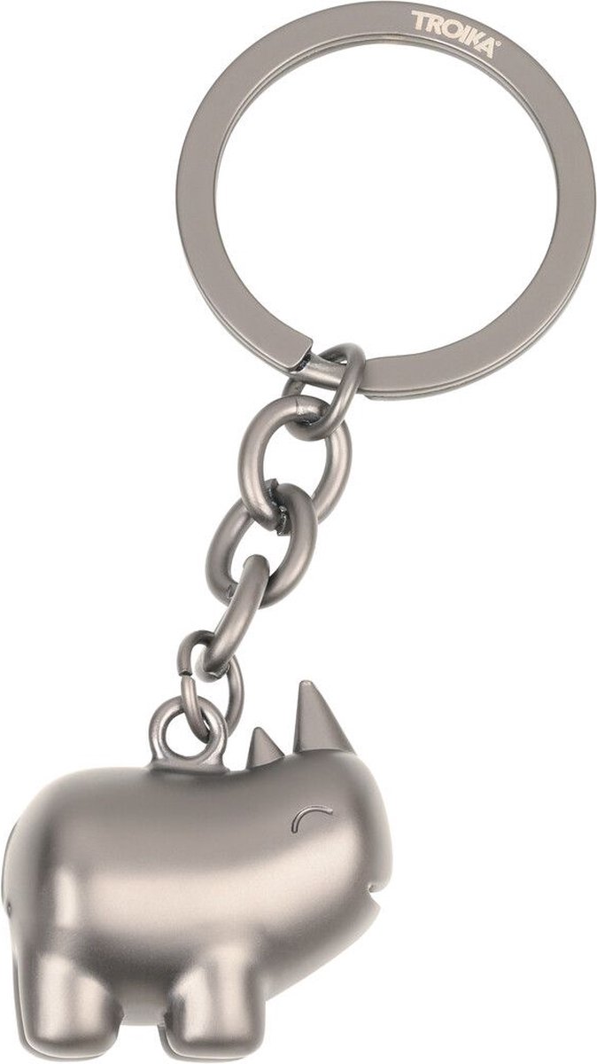 Troika sleutelhanger neushoorn