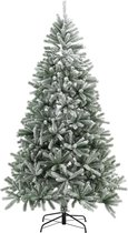 Sapin de Noël artificiel / Sapin de Noël Talvi - 180 x 115 cm - Neige - Incl. Pied