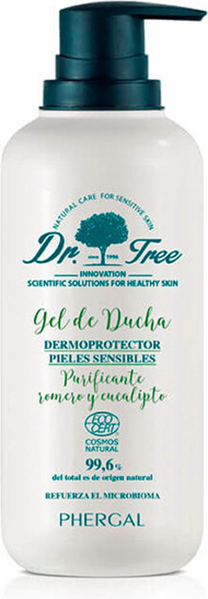 Douchegel Dr. Tree Gevoelige huid Eucalyptus Rozemarijn Zuiverend 500 ml