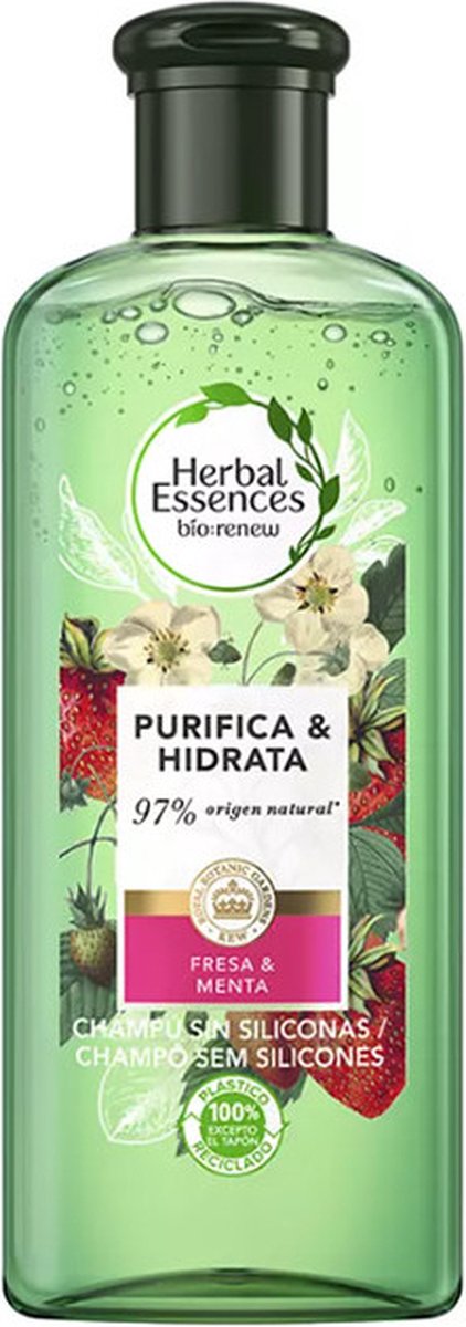 Goedkoopste Purifying Shampoo Herbal Botanicals Bio Fresa Menta Moisturizing Strawberry Mint 250 ml