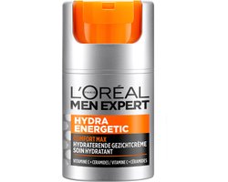 L’Oréal Paris Men Expert Hydra Energetic Comfort Max Dagcrème - Hydraterend voor Droge Huid - 50 ML