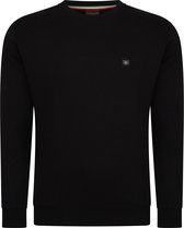 Cappuccino Italia - Heren Sweaters Sweater Zwart - Zwart - Maat XL