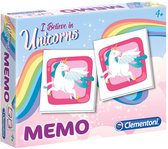 Unicorn Memo - geheugenspel met eenhoorns - geheugenspel - meisjes