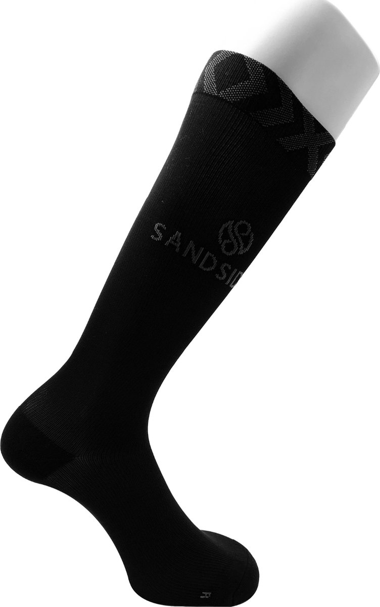 Sandside - Compressiekousen Premium Dagelijks Gebruik - 2 Paar - Steunkousen Vrouwen en Mannen - Compressie sokken - Hardloopsokken - Sportsokken - Maat 36-40 S/M