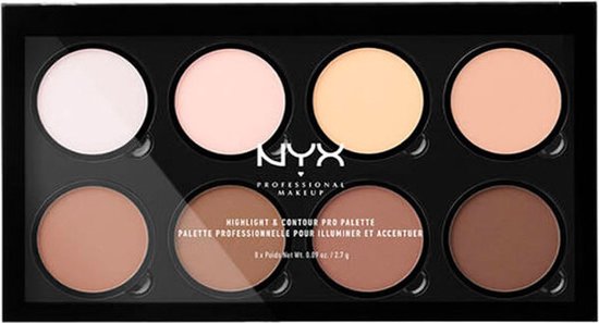 Foto: Nyx professional makeup highlight contour pro palette highlight contour 8 x 2 7 g