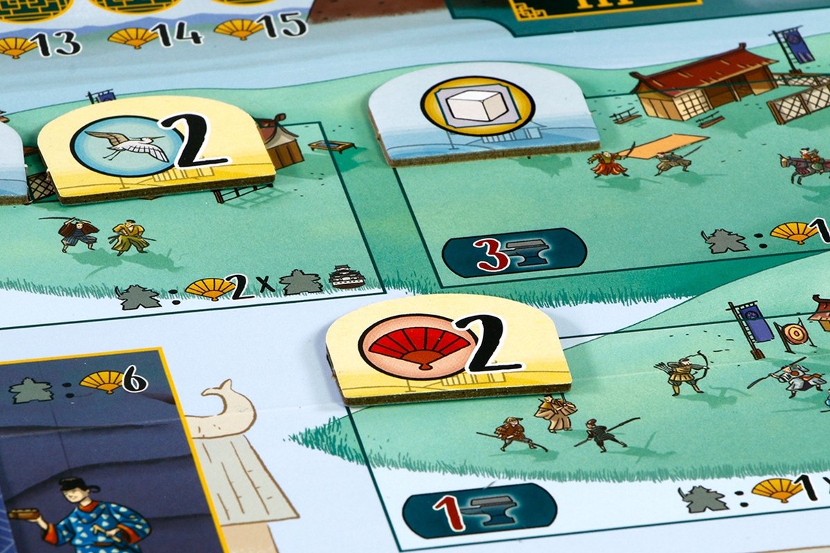 999 Games - Het Witte Kasteel van Himeji - Tactisch Bordspel - Nominatie Nederlandse Spellenprijs 2024 - Winnaar Gouden Ludo 2024 — afbeelding 11