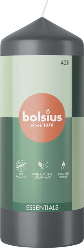 Bolsius Essentials Stompkaars 150/58 Stormy Grey