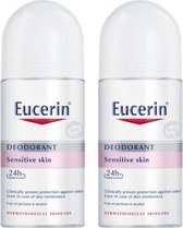 Deodorant Roller Eucerin 2 Stuks