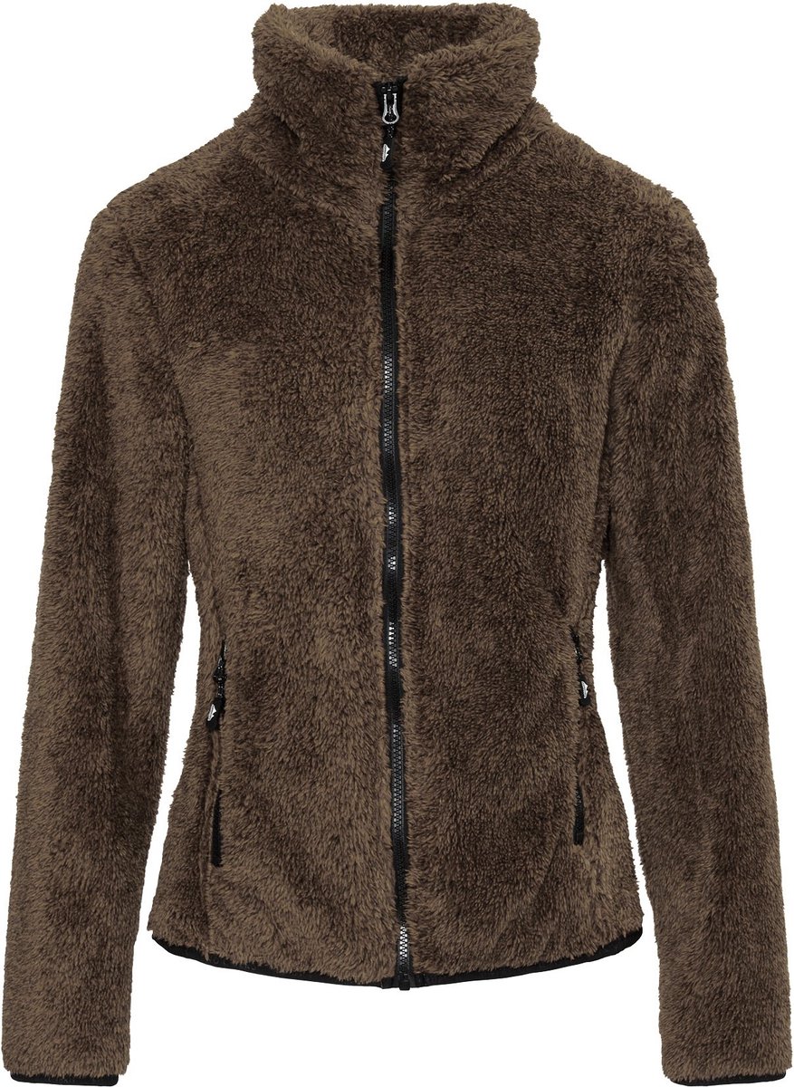 Nordberg Evy Fleece Vest - Dames - Bruin - Maat L