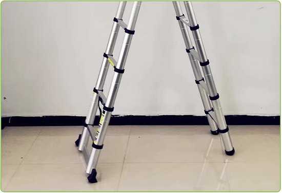 Telescopische vouwladder 4x3 Big One Telescopische vouwladder 4x3 Big One