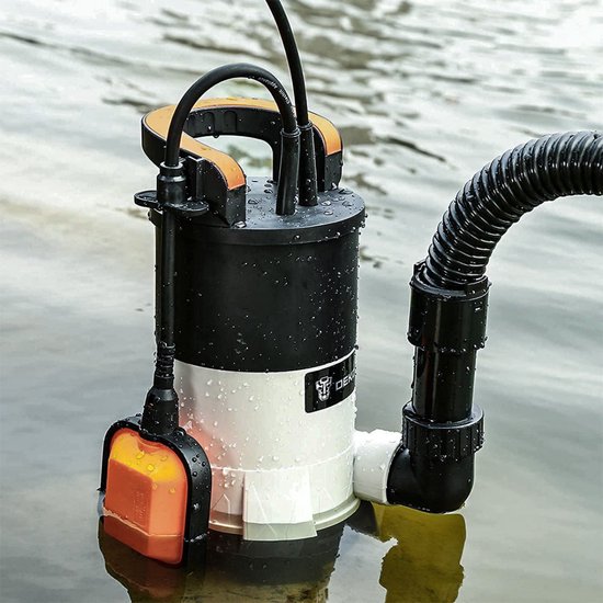 DEKO® Pompe submersible - Pompe d'aspiration plate Water propre
