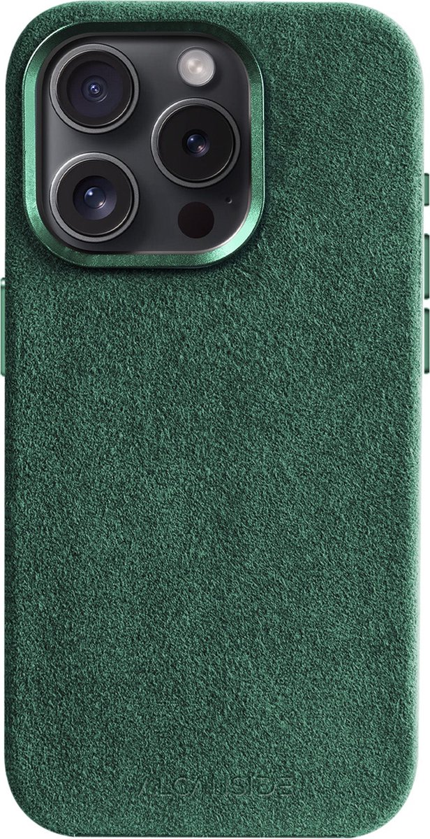 iPhone XS Max - Alcantara Back Cover - Midnight Green – Alcanside