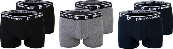 Pierre Cardin Boxers en coton stretch 6Pack Taille L