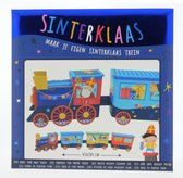 Maak je eigen Sinterklaas trein - knutselen - creatief - stoomlocomotief - bouwpakket - Sint en Piet - 5 December - Schoencadeau - Kind - Jongens - Meisjes