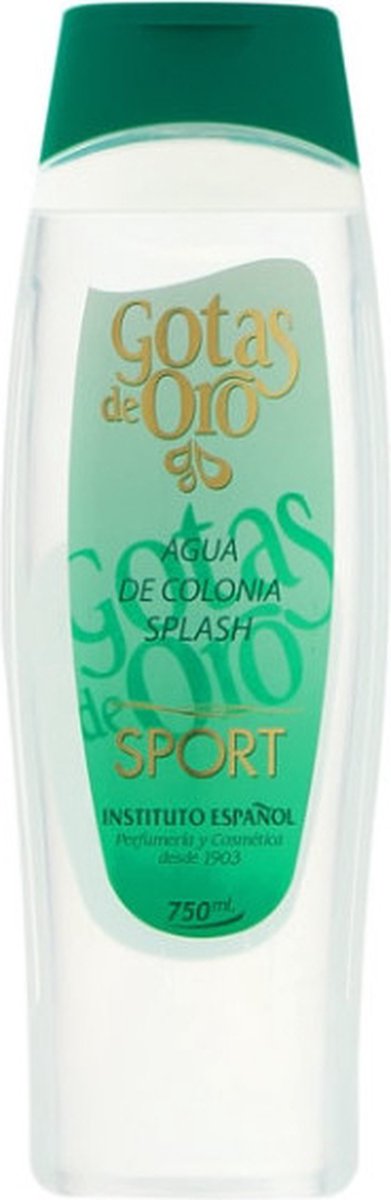 Instituto Español Agua De Colonia/ Eau de Cologne / Gotas De Oro - Sport - Vegan/ 750ml