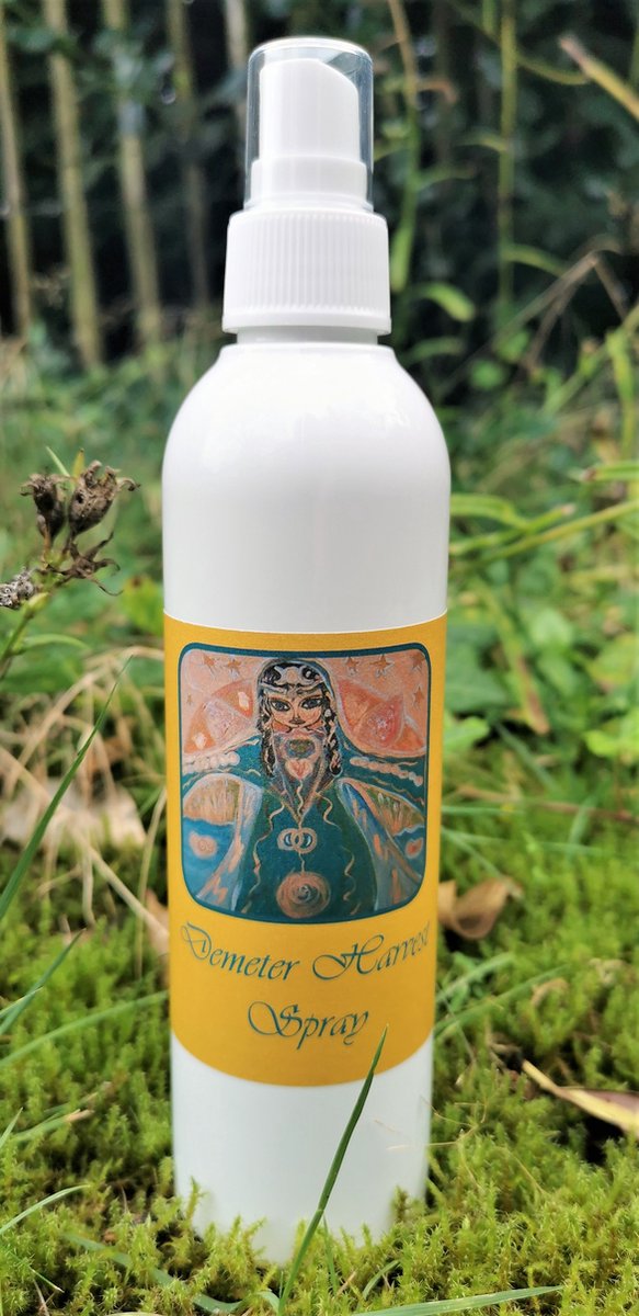 Goedkoopste Goddess Demeter Harvest Spray - Magical Aura Chakra Spray - In the Light of the Goddess by Lieve Volcke - 100 ml