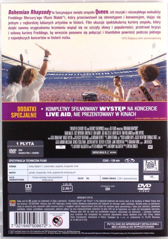 Bohemian Rhapsody [DVD] (DVD), Royce Cronin | DVD | bol