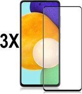 Screenz® - Screenprotector geschikt voor Samsung Galaxy A51 - Tempered glass Screen protector geschikt voor A51 - Beschermglas - Glasplaatje - 2 stuks