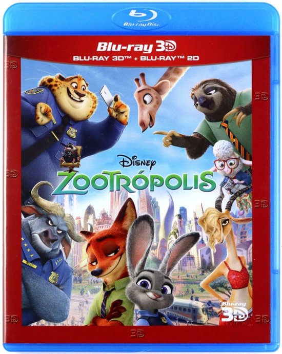 Zootropolis [Blu-Ray 3D]+[Blu-Ray] - 
